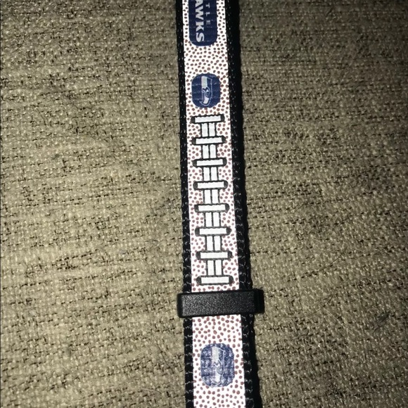 Seattle Seahawks NFL Adjust Reflective Silver Small Dog Cat Pet Collar 10”-14.5” - Picture 3 of 3